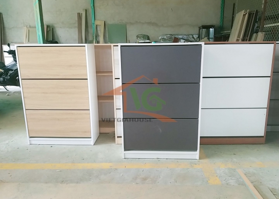 TỦ GIÀY GỖ THÔNG MINH (TỦ ĐỨNG - SIZE TRUNG)